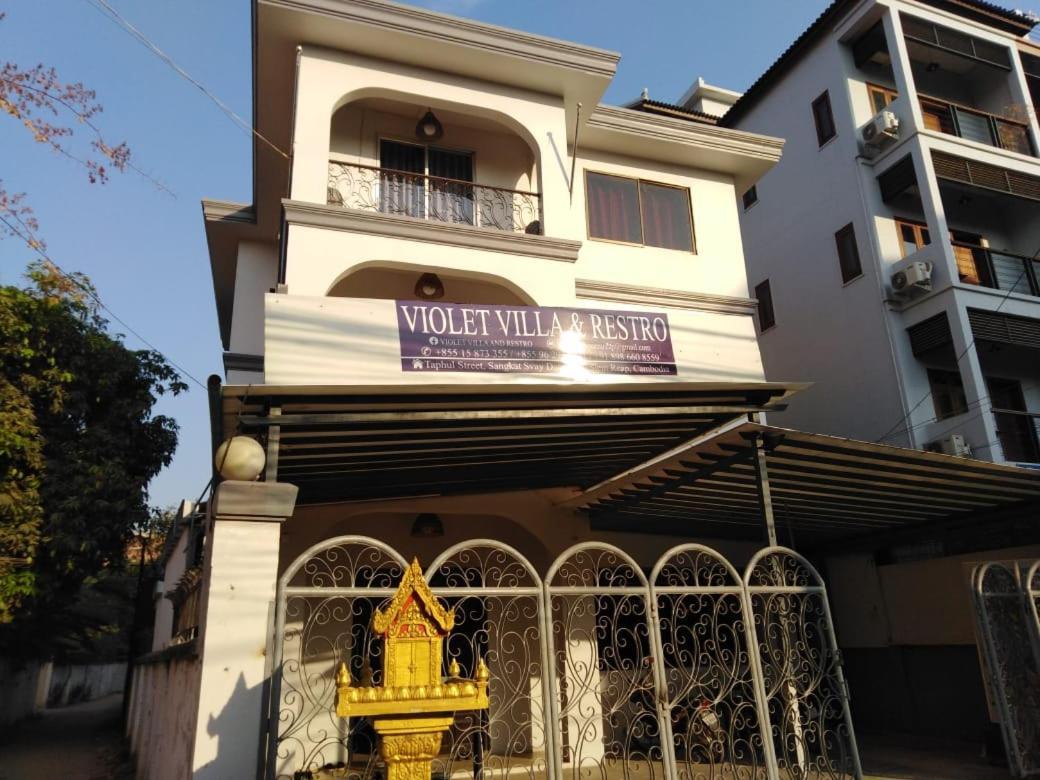 Violet Villa And Restro เสียมราฐ ภายนอก รูปภาพ